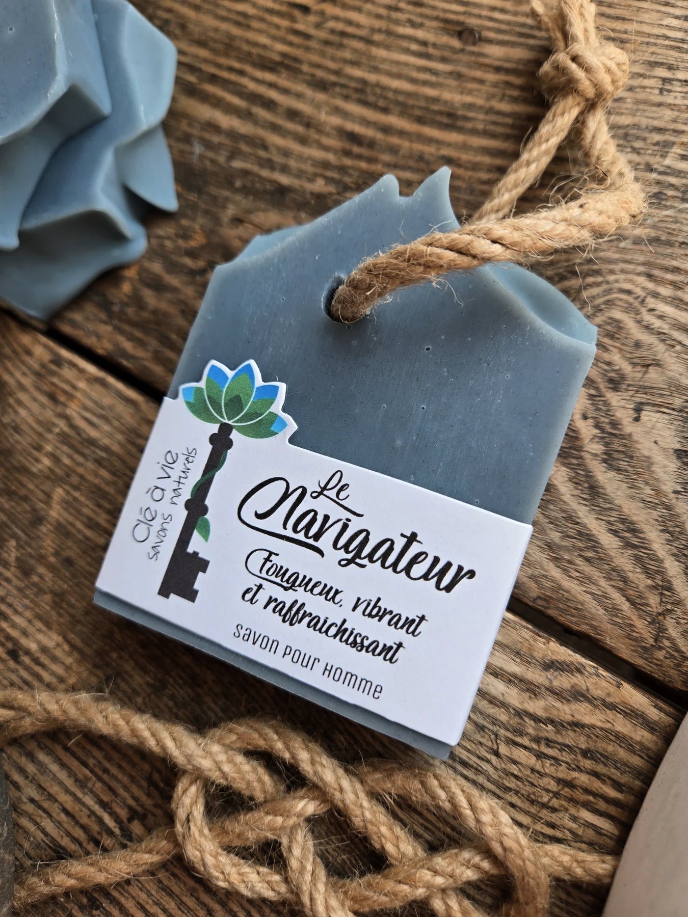 Savon pour hommes - Le Navigateur - Savons Clé à Vie